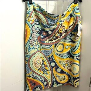 LuLaRoe Cassie Pencil Skirt with a paisley print